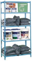 Simonrack Schwerlastregal SIMONCLICK MEGAPLUS 5 8425437076831 blau, weiß 120,0 x 30,0 x 200,0 cm