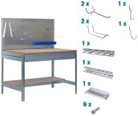 Simonrack Werkbank-Set SIMONWORK BT2 BOX grau 1 Schublade...