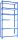 Simonrack Schwerlastregal SIMONCLICK MEGAPLUS 6 8425437077111 blau, weiß 120,0 x 50,0 x 250,0 cm