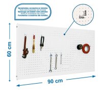 Simonrack Lochwand PANELCLICK 3,5 x 90,0 x 60,0 cm, 1 St.