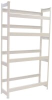 Simonrack Getränkekistenregal SIMONBOTTLE 4 8425437087882 weiß 100,0 x 30,0 x 200,0 cm