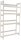 Simonrack Getränkekistenregal SIMONBOTTLE 4 8425437087882 weiß 100,0 x 30,0 x 200,0 cm