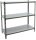 Simonrack Schwerlastregal SIMONCLICK 3 8425437097003 anthrazit, silber 90,0 x 30,0 x 100,0 cm