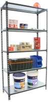 Simonrack Schwerlastregal SIMONCLICK 5 8425437097904 anthrazit, silber 90,0 x 30,0 x 180,0 cm
