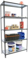 Simonrack Schwerlastregal SIMONCLICK SUPERPLUS 5 8425437098086 anthrazit, silber 110,0 x 40,0 x 200,0 cm