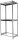 Simonrack Garderobenregal SIMONCLOTHING DOUBLE 8425437092879 grau 90,0 x 75,0 x   ( 8425437092879 )