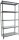 Simonrack Schwerlastregal SIMONCLICK 5 8425437098024 anthrazit, silber 90,0 x 40,0 x 180,0 cm