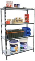 Simonrack Schwerlastregal SIMONCLICK 4 8425437097782 anthrazit, silber 90,0 x 50,0 x 150,0 cm