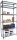 Simonrack Schwerlastregal SIMONCLICK SUPERPLUS 6 8425437098291 anthrazit, silber 110,0 x 30,0 x 250,0 cm