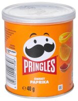 Pringles Paprika Chips 12x 40,0 g, 12 St.
