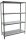 Simonrack Schwerlastregal SIMONCLICK MEGAPLUS 4 8425437098710 anthrazit, silber 120,0 x 50,0 x 150,0 cm