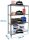 Simonrack Schwerlastregal SIMONCLICK MEGAPLUS 4 8425437098710 anthrazit, silber 120,0 x 50,0 x 150,0 cm