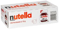 nutella  Nuss-Nougat-Creme, 120 St. je 15,0 g/1,8 kg