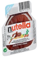 nutella  Nuss-Nougat-Creme, 120 St. je 15,0 g/1,8 kg