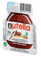 nutella  Nuss-Nougat-Creme, 120 St. je 15,0 g/1,8 kg