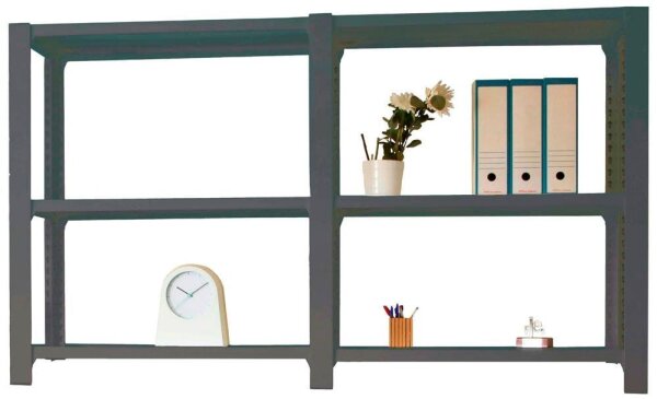 Simonrack Schwerlastregal OFFICCLICK 3 8425437108679 anthrazit 180,0 x 40,0 x 10  ( 8425437108679 )