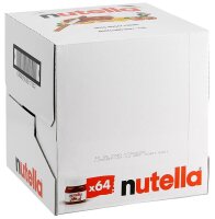 nutella  Nuss-Nougat-Creme, 64 St. je 25,0 g/1,6 kg