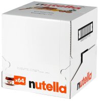 nutella  Nuss-Nougat-Creme, 64 St. je 25,0 g/1,6 kg