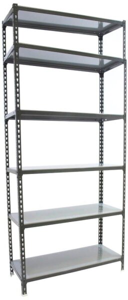 Simonrack Schwerlastregal SIMONCLICK 6 8425437098475 anthrazit, silber 90,0 x 50,0 x 250,0 cm