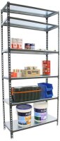 Simonrack Schwerlastregal SIMONCLICK 6 8425437098475 anthrazit, silber 90,0 x 50,0 x 250,0 cm