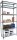 Simonrack Schwerlastregal SIMONCLICK 6 8425437098475 anthrazit, silber 90,0 x 50,0 x 250,0 cm