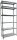 Simonrack Schwerlastregal SIMONCLICK SUPERPLUS 6 8425437098413 anthrazit, silber 110,0 x 40,0 x 250,0 cm