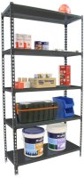 Simonrack Schwerlastregal SIMONCLICK MEGAPLUS 5 8425437098772 anthrazit, silber 120,0 x 40,0 x 200,0 cm
