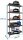 Simonrack Schwerlastregal SIMONCLICK MEGAPLUS 5 8425437098772 anthrazit, silber 120,0 x 40,0 x 200,0 cm