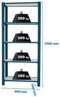 Simonrack Schwerlastregal OFFICCLICK 5 8425437103476...