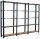 Simonrack Schwerlast-Weitspannregal OFFICLICK 5 8425437127731 anthrazit, braun 240,0 x 30,0 x 210,0 cm