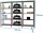 Simonrack Schwerlastregal OFFICCLICK 5 8425437108884 anthrazit 270,0 x 30,0 x 21  ( 8425437108884 )