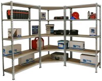 Simonrack Schwerlast-Weitspannregal MADERCLICK CORNER 5...