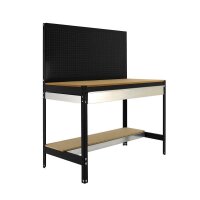 Simonrack Werkbank SIMONWORK anthrazit 1 Schublade 121,0 x 61,0 x 144,5 cm