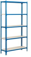 Simonrack Schwerlastregal SIMONCLICK 5 8435104907290 blau, weiß 90,0 x 30,0 x 180,0 cm