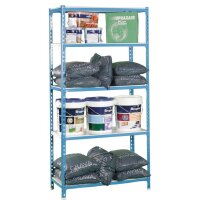 Simonrack Schwerlastregal SIMONCLICK 5 8435104907290 blau, weiß 90,0 x 30,0 x 180,0 cm