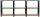 Simonrack Schwerlast-Weitspannregal OFFICLICK 3 8425437127670 anthrazit, braun 240,0 x 30,0 x 100,0 cm