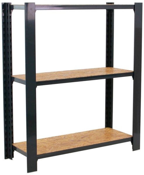 Simonrack Schwerlastregal OFFICLICK 3 8425437127656 anthrazit, braun 80,0 x 30,0 x 100,0 cm