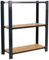 Simonrack Schwerlastregal OFFICLICK 3 8425437127656 anthrazit, braun 80,0 x 30,0 x 100,0 cm