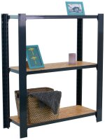 Simonrack Schwerlastregal OFFICLICK 3 8425437127656 anthrazit, braun 80,0 x 30,0 x 100,0 cm