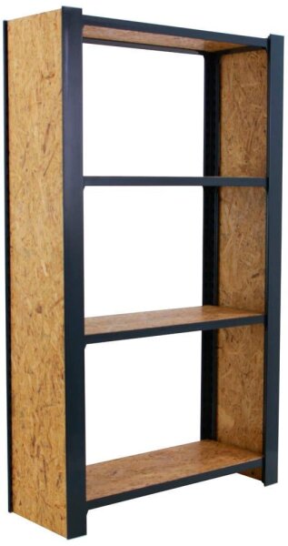Simonrack Schwerlastregal OFFICLICK 4 8425437127779 anthrazit, braun 80,0 x 30,0  ( 8425437127779 )