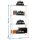 Simonrack Schwerlastregal SIMONHOME CLICK PLUS 4 8435104938942 weiß 100,0 x 30,0 x 160,0 cm