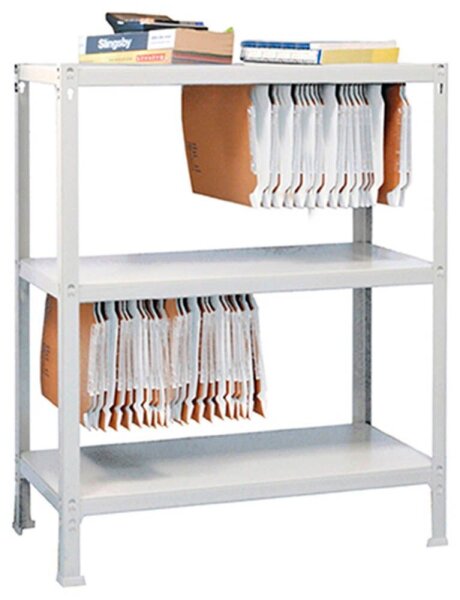 Simonrack Schwerlastregal FILECLICK MINI 3 8435104939345 weiß 80,0 x 36,0 x 90,0 cm
