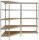 Simonrack Schwerlast-Weitspannregal MADERCLICK CORNER 5 8425437135323 silber 180,0 x 40,0 x 180,0 cm