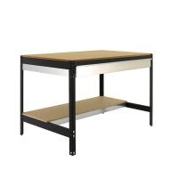 Simonrack Werkbank SIMONWORK anthrazit 1 Schublade 121,0...