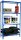 Simonrack Schwerlastregal SIMONCLICK 4 8435104960738 blau, weiß 90,0 x 50,0 x 150,0 cm