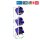 Simonrack Getränkekistenregal SIMONBOTTLE 3 8435104962541 weiß 40,0 x 30,0 x 180,0 cm