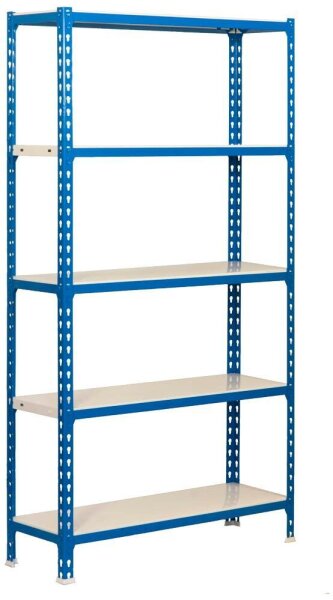 Simonrack Schwerlastregal SIMONCLICK 5 8435104912584 blau, weiß 90,0 x 50,0 x 180,0 cm