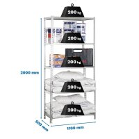 Simonrack Schwerlastregal MADERCLICK SUPERPLUS 5...