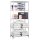 Simonrack Schwerlastregal MADERCLICK SUPERPLUS 5 8435104974704 silber, braun 110,0 x 50,0 x 200,0 cm
