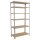 Simonrack Schwerlastregal MADERCLICK SUPERPLUS 6 8435104975268 silber, braun 110,0 x 40,0 x 250,0 cm